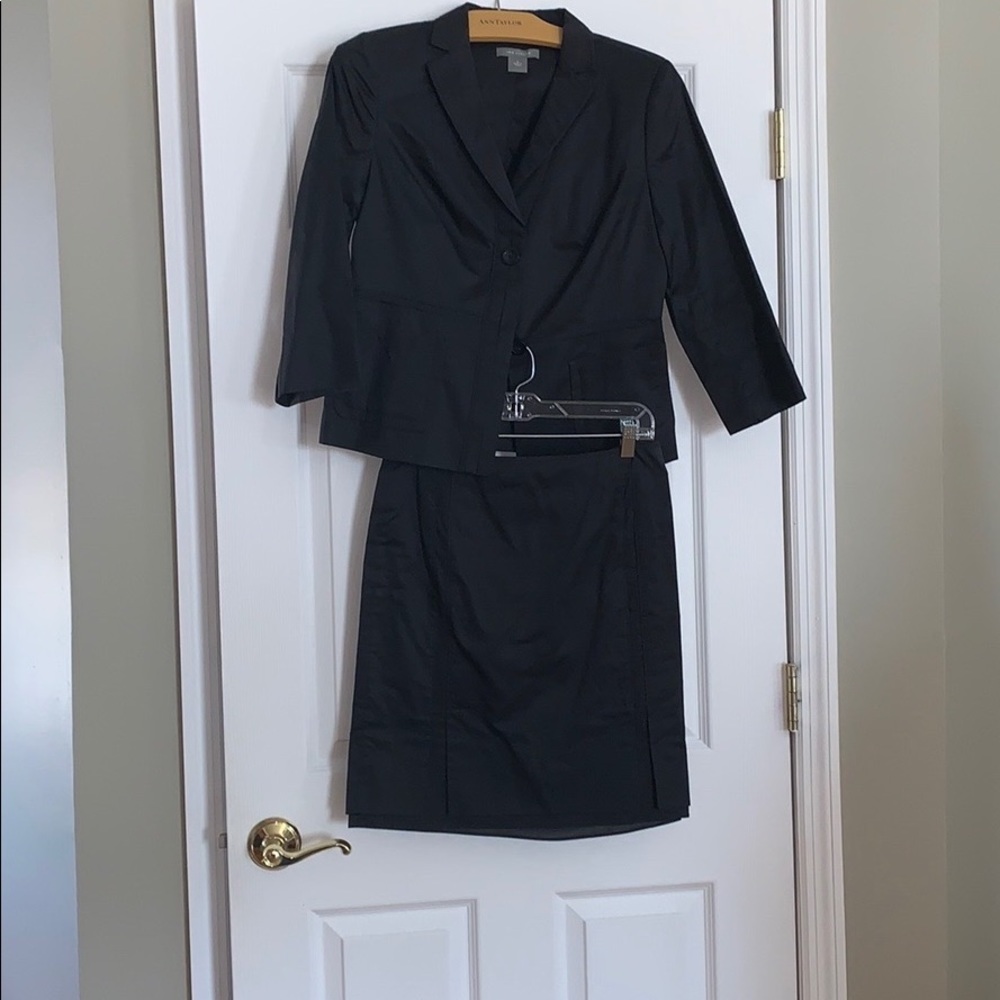 Black two piece suit